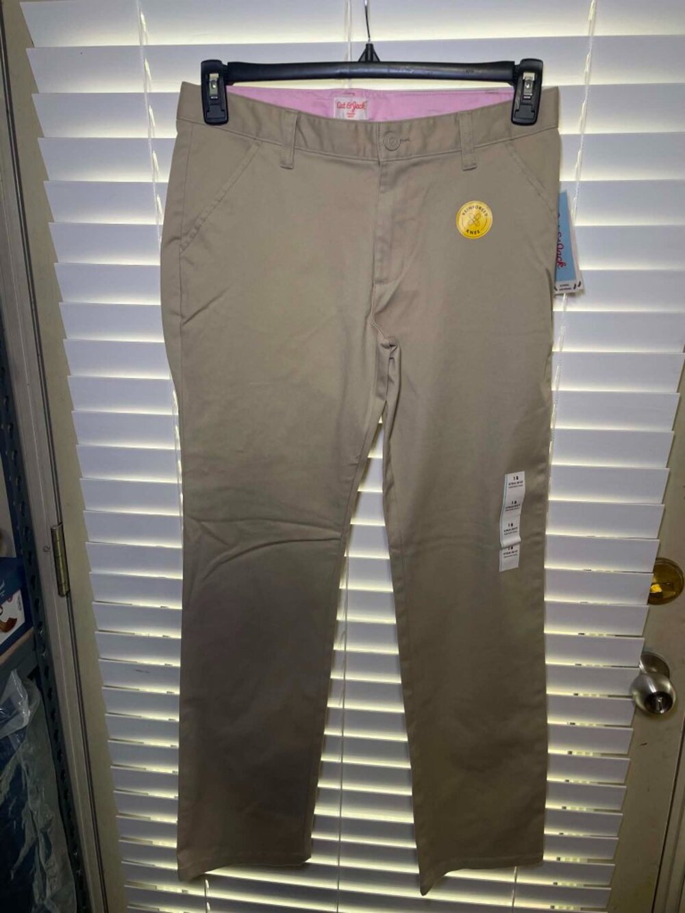Brand New Cat & Jack Girls' School Uniform Pants, Size 18.